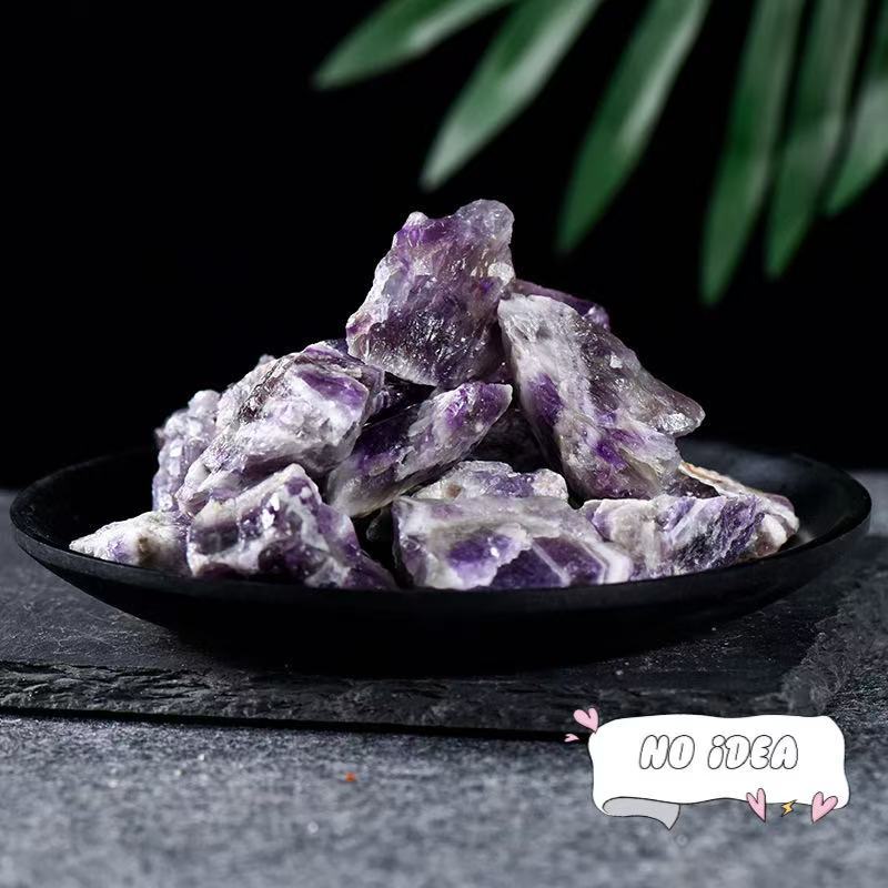 Natural Crystal Raw Stones - 100g Pack for Macrame Crystal Bracelets, 2-3cm Healing Stones for DIY Jewelry Making