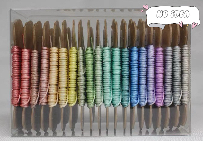 No. 72 Jade Thread Macrame Cord Set - DIY Friendship Bracelets & Chinese Knotting Supplies