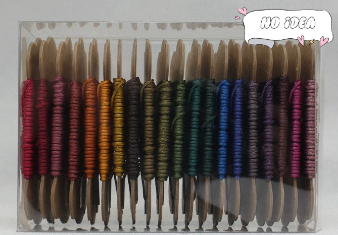 No. 72 Jade Thread Macrame Cord Set - DIY Friendship Bracelets & Chinese Knotting Supplies