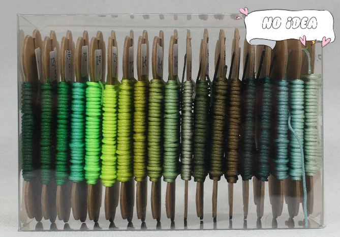 No. 72 Jade Thread Macrame Cord Set - DIY Friendship Bracelets & Chinese Knotting Supplies