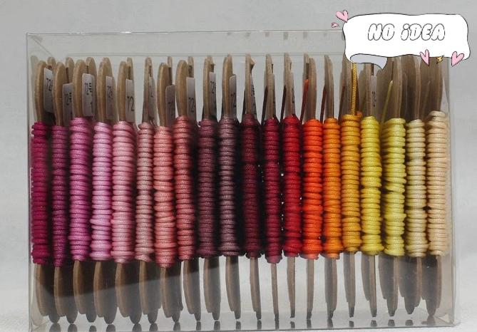 No. 72 Jade Thread Macrame Cord Set - DIY Friendship Bracelets & Chinese Knotting Supplies