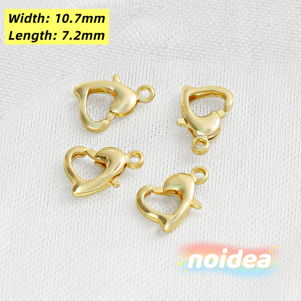 Jewelry Clasp Set - Multiple Sizes Shaped Clasps for DIY Jewelry Making