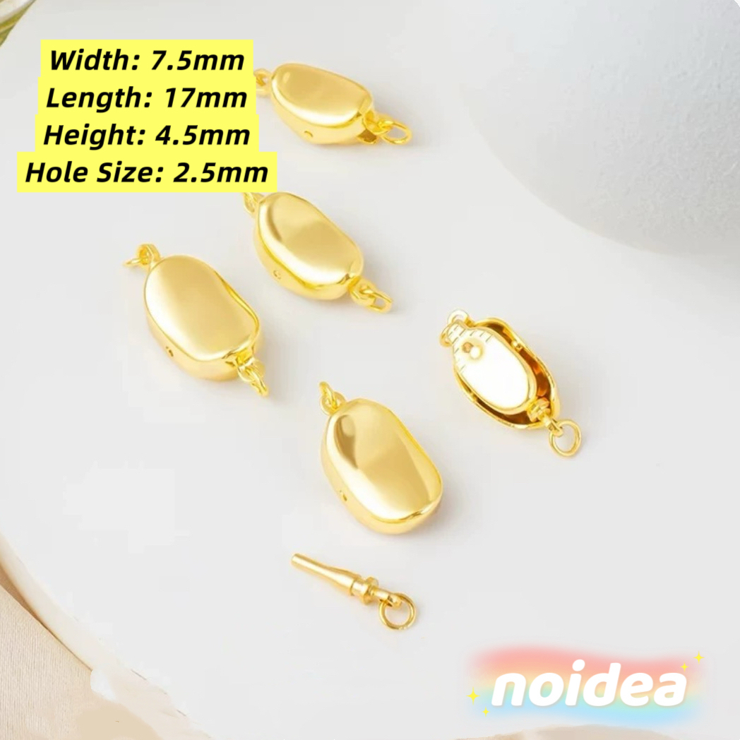 Jewelry Clasp Set - Multiple Sizes Shaped Clasps for DIY Jewelry Making