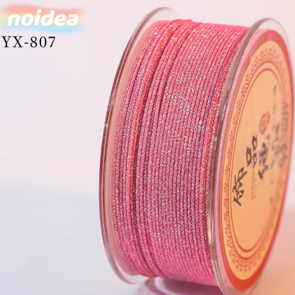 No. 72 Jade Thread with Sparkle - 30m Individual Color Macrame Cord for DIY Bracelets & Jewelry Making