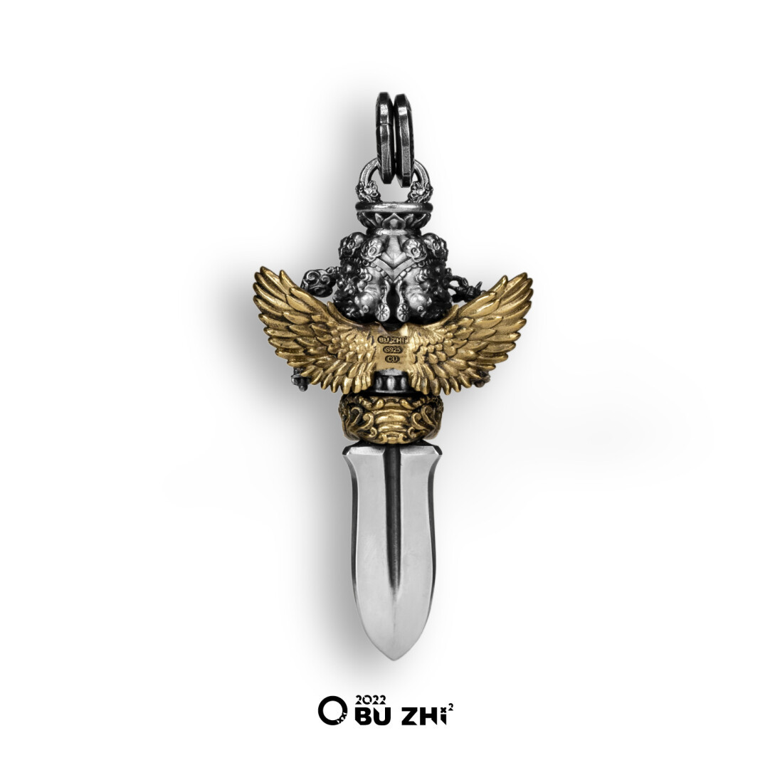 Six-Armed Mahākāla Pendant