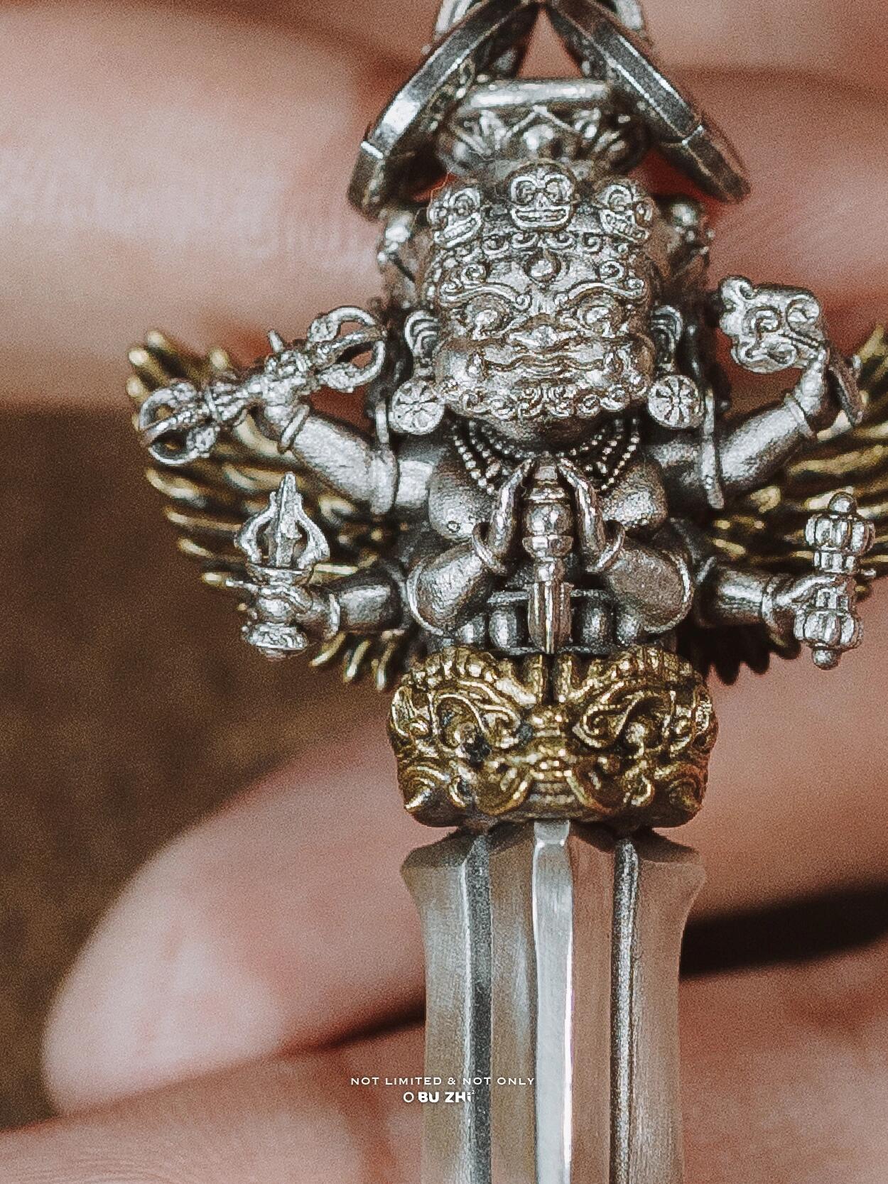 Six-Armed Mahākāla Pendant