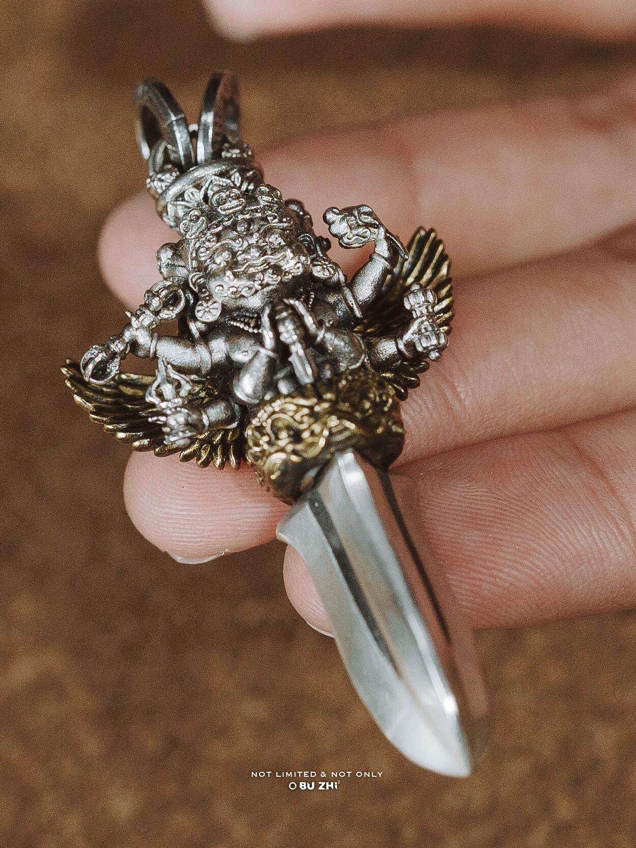 Six-Armed Mahākāla Pendant