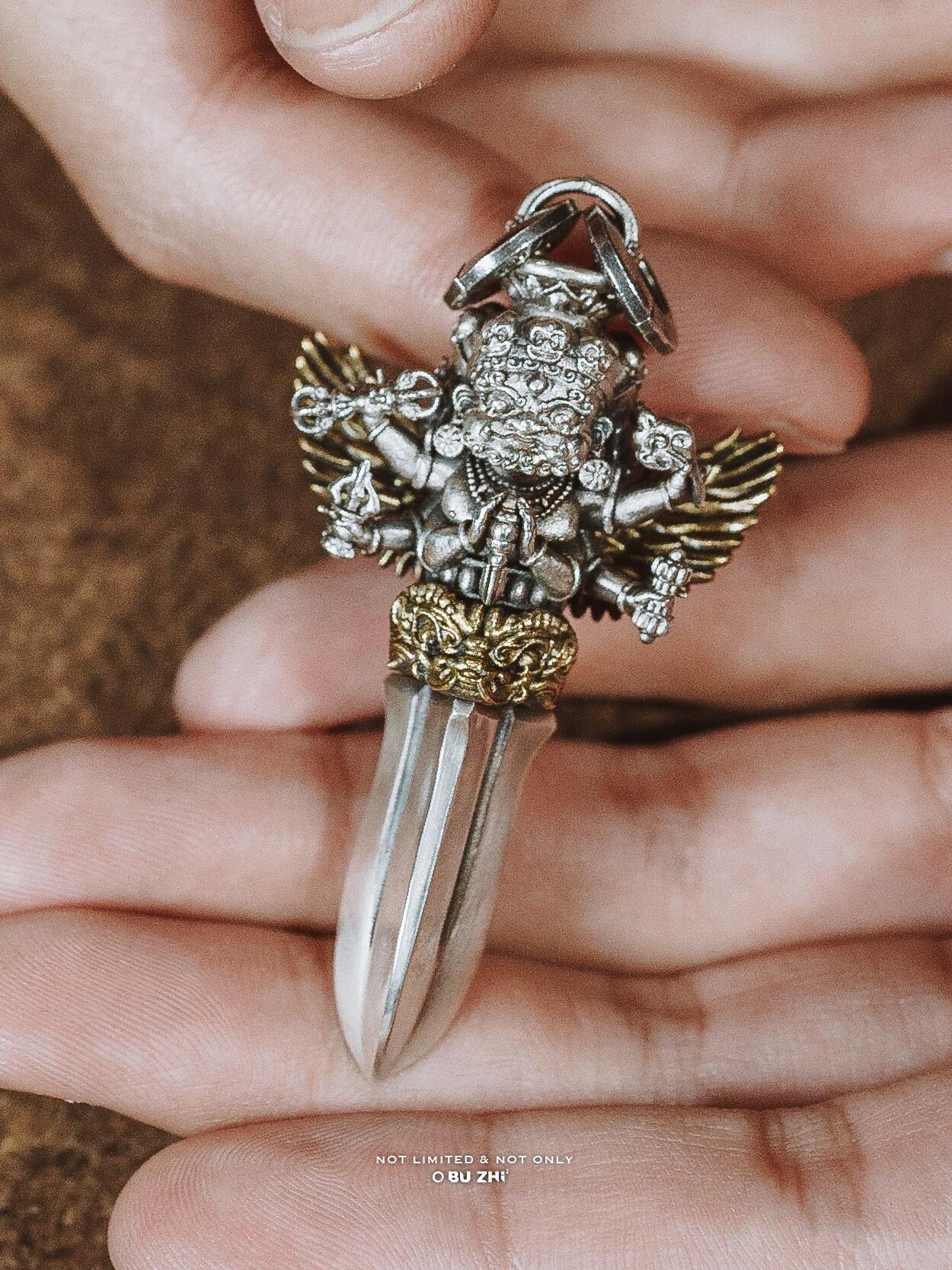 Six-Armed Mahākāla Pendant