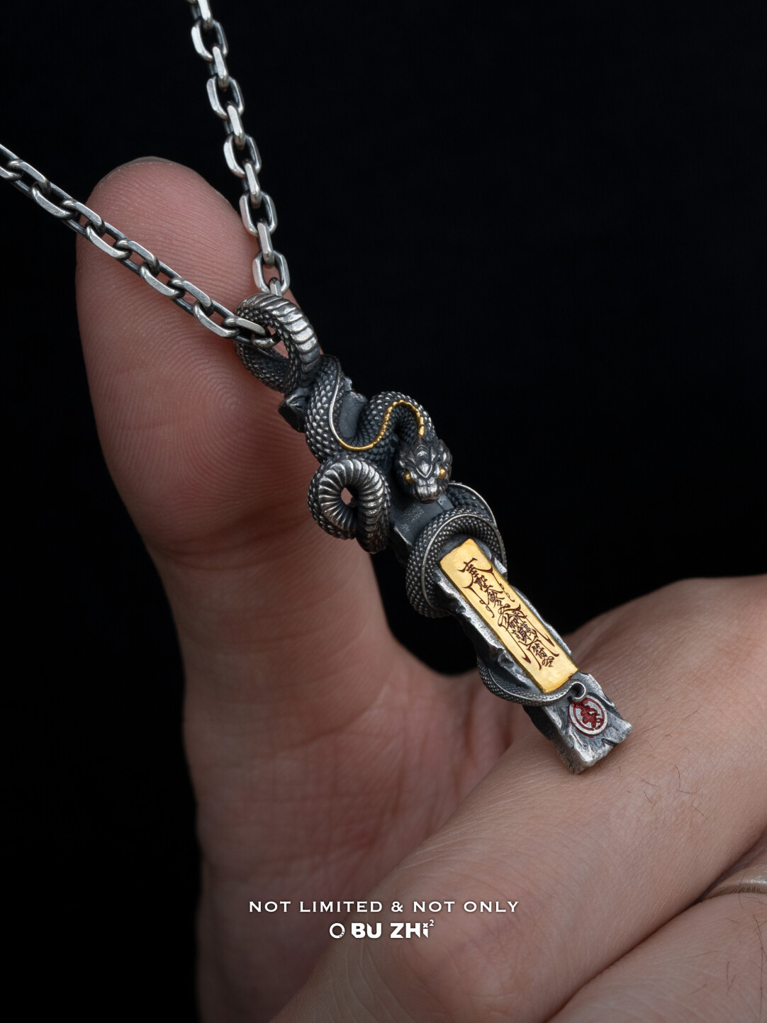 Spiritual Serpent Protective Ruler Pendant 