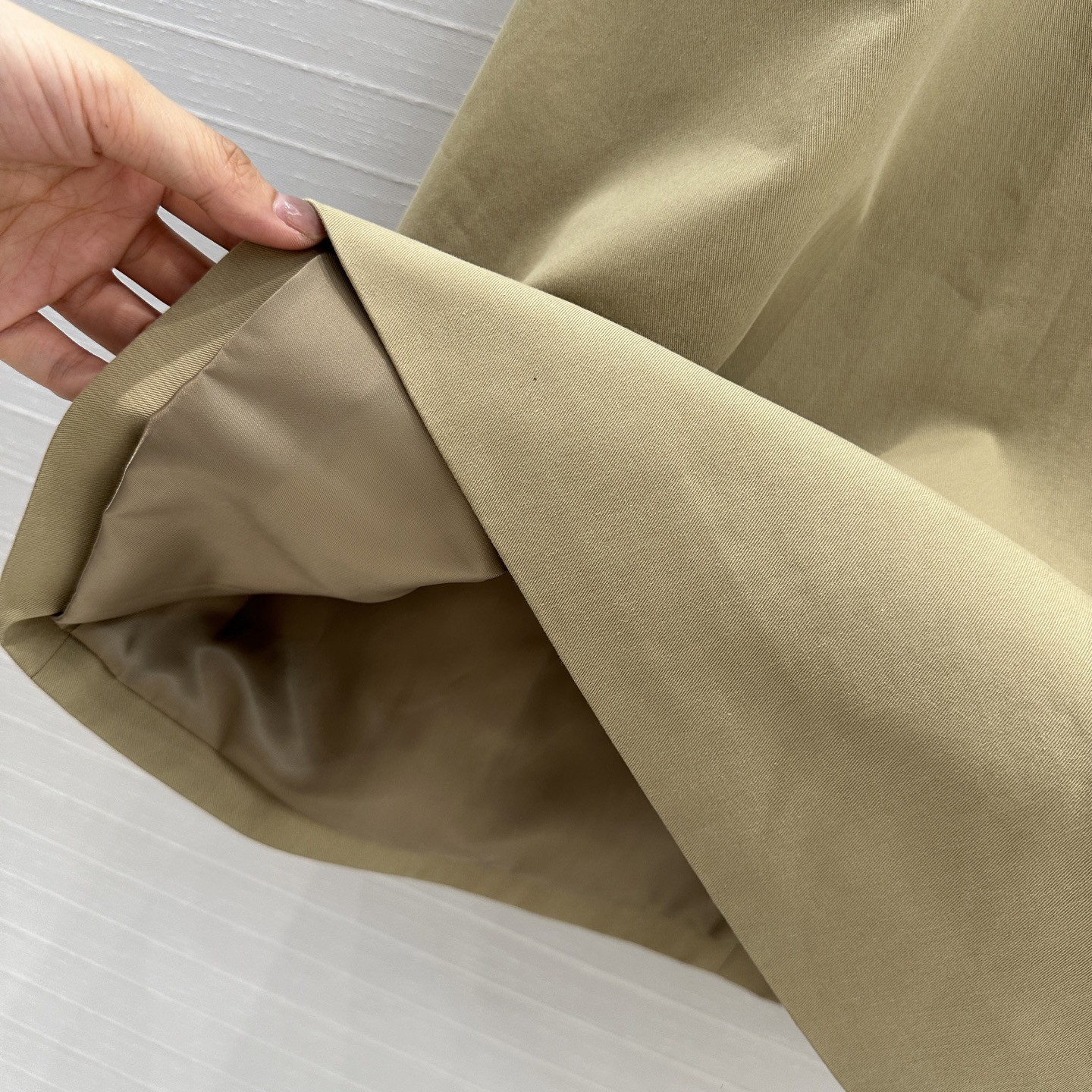 MIU New Blue Plaid Collar Curry Sleeveless Dress