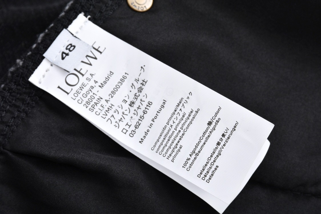 6 LOE knee logo jeans