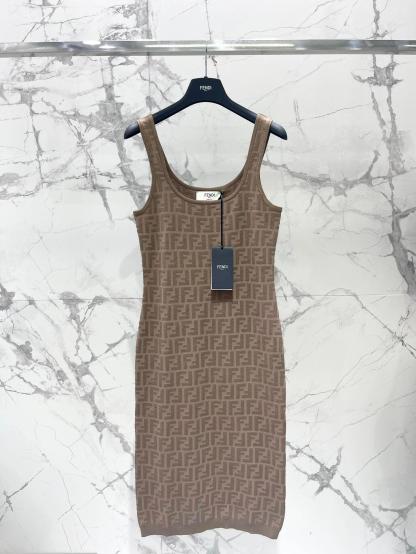 Fedi Knit Collection Halter Dress