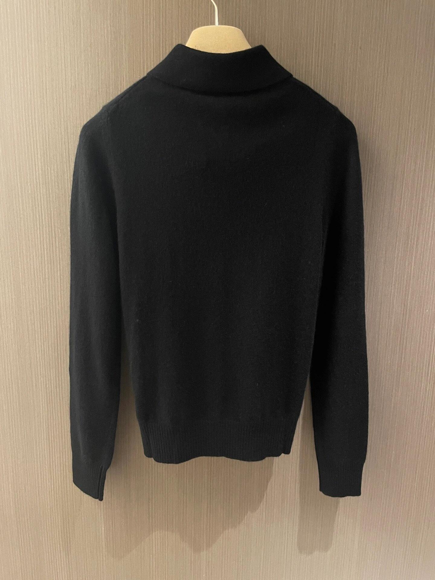 Miu polo knit cardigan