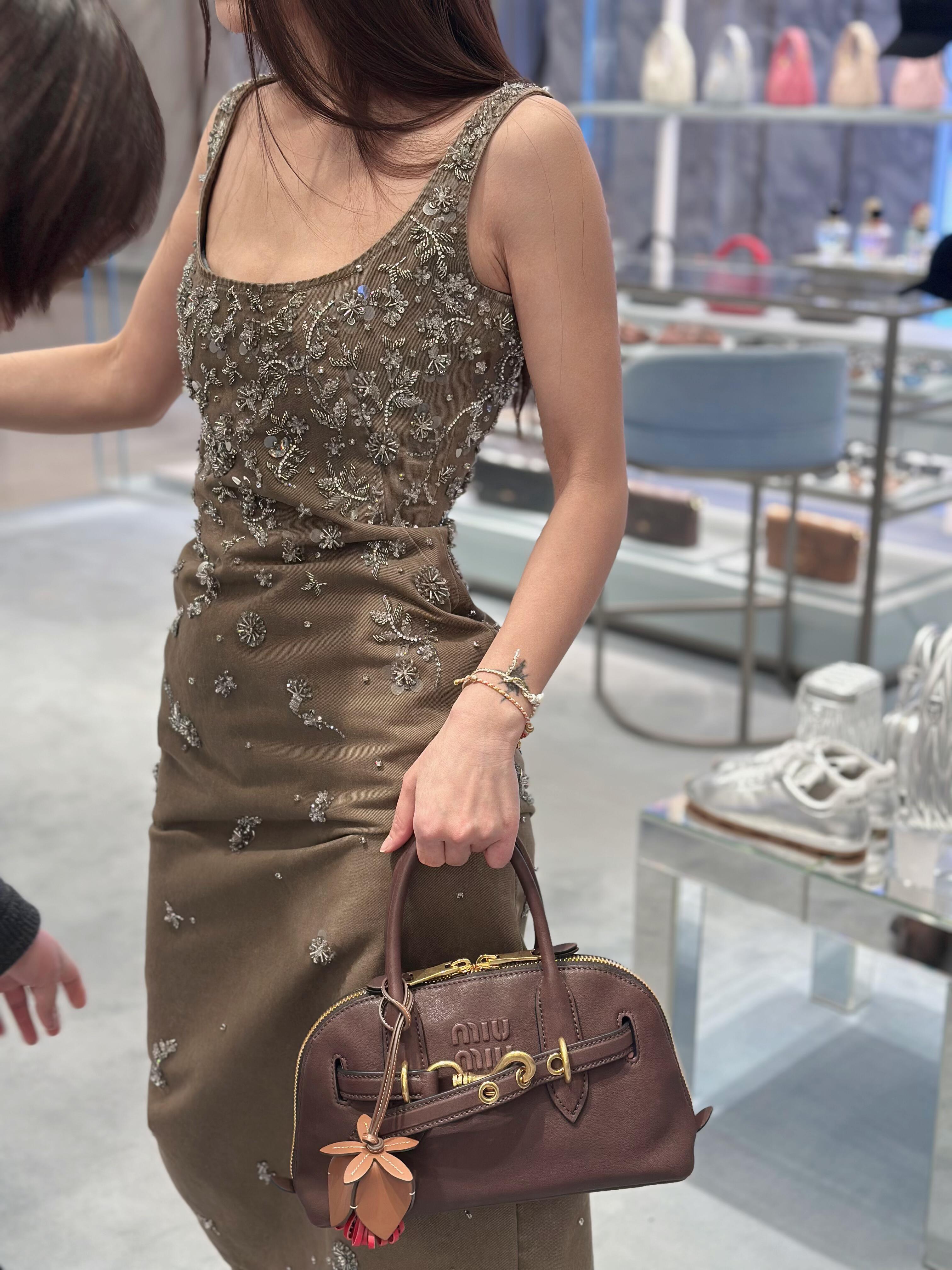 Miu Heavy Sequin Dress