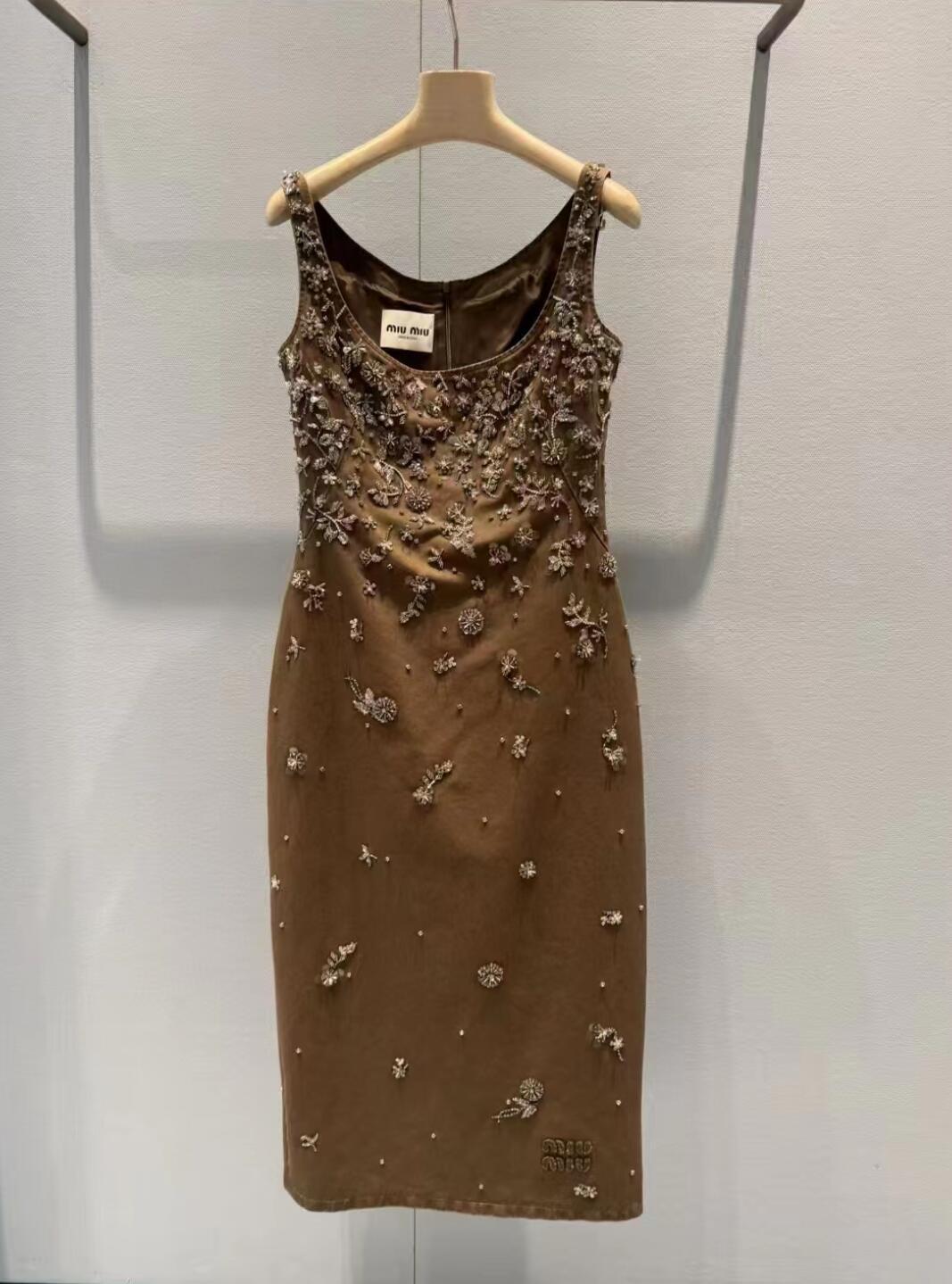 Miu Heavy Sequin Dress