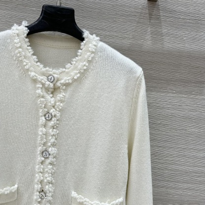 CHANE25SS Spice Round Neck Cardigan Jacket