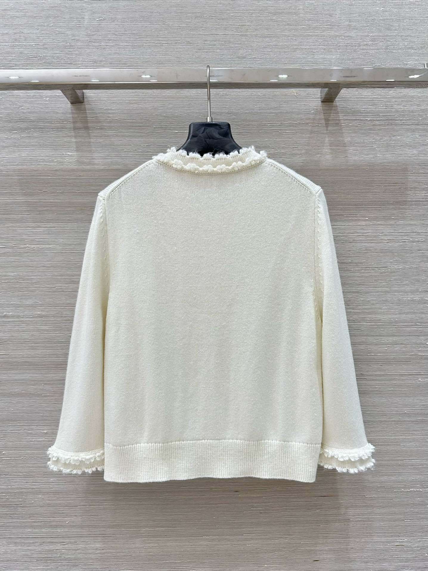 CHANE25SS Spice Round Neck Cardigan Jacket