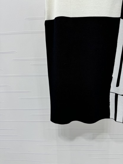 DIO25SS Halter Knit Dress