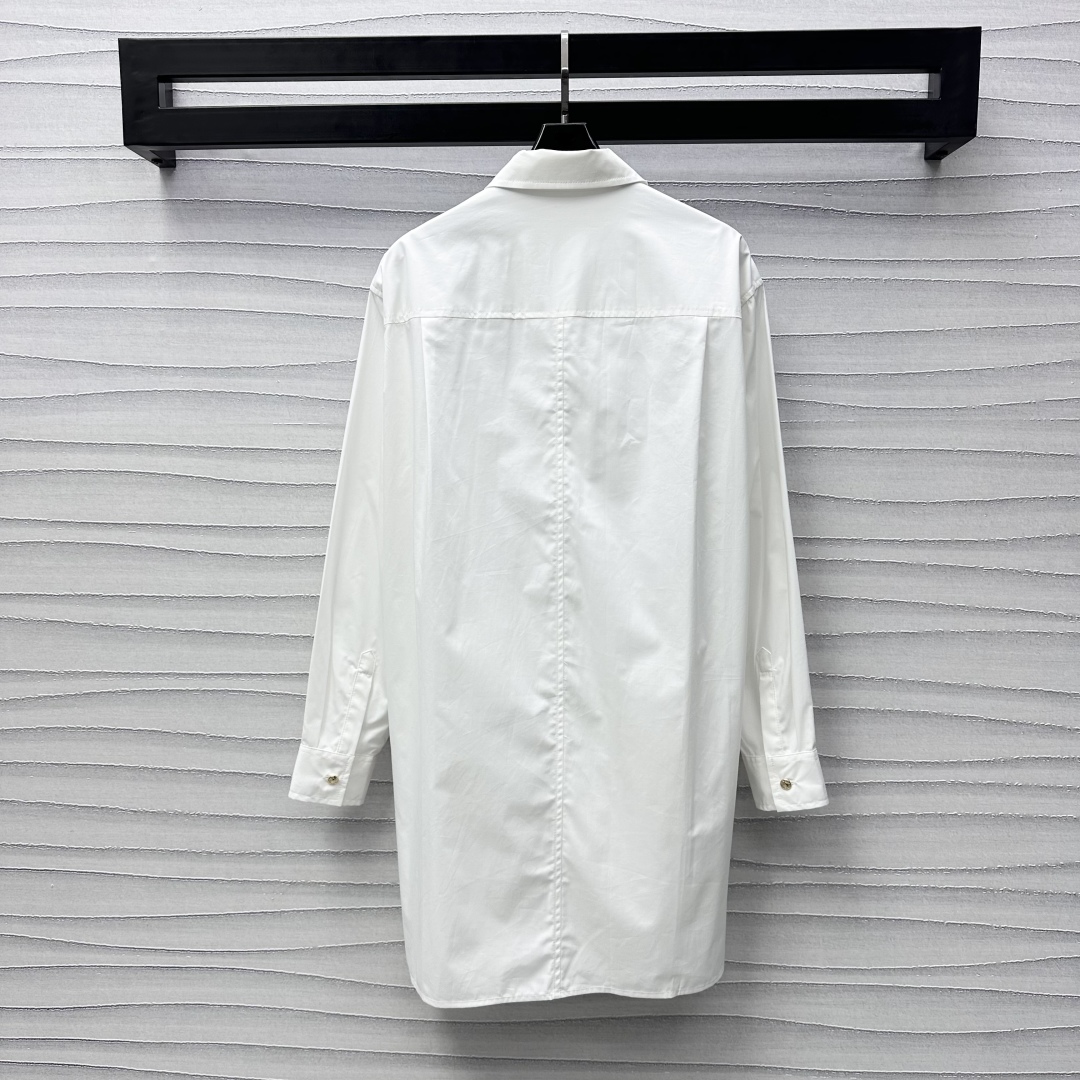 Louis Vuit25SS Belted Shirtdress