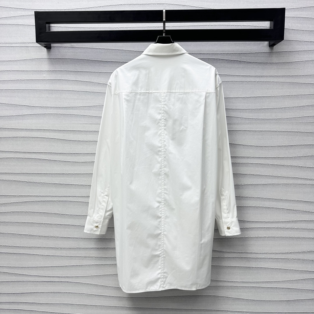Louis Vuit25SS Belted Shirtdress