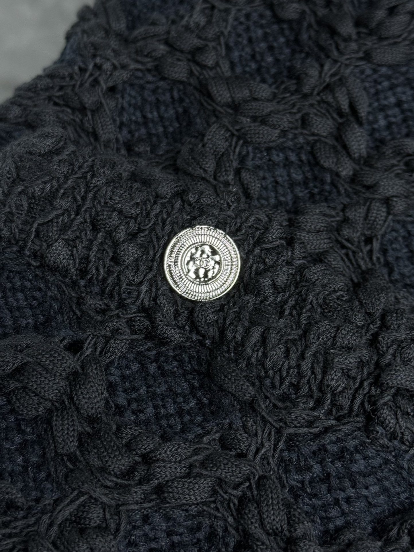 CHANE25SS Lattice Woven Vest Skirt