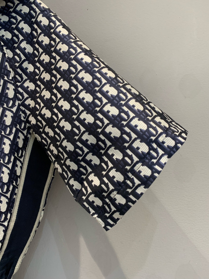 DIO Jacquard Short Sleeve Dress