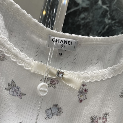 CHANE25SS Colourful Print Vest