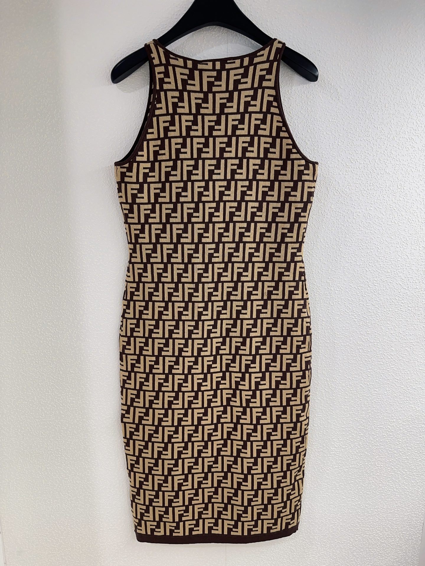 FEND25SS Jacquard Knit Vest Skirt