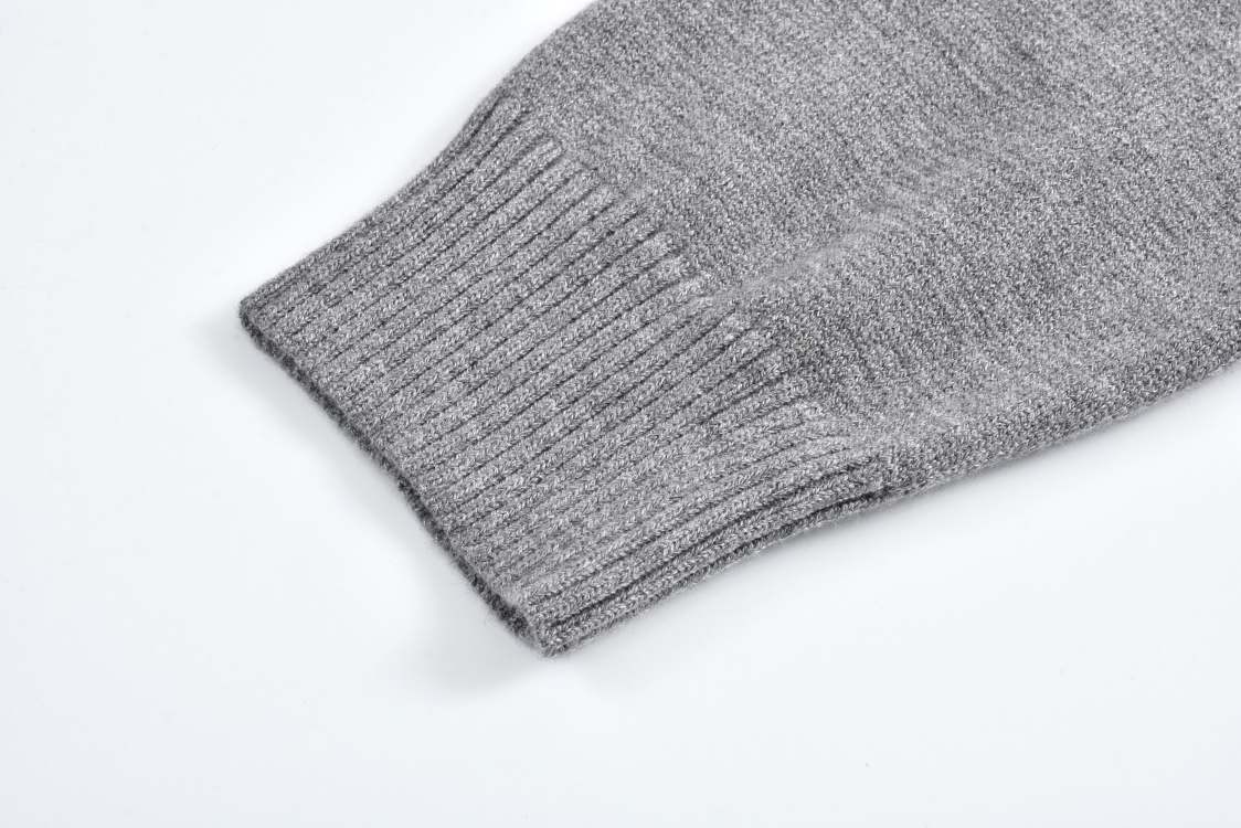 MIU Monogrammed Cashmere Cardigan