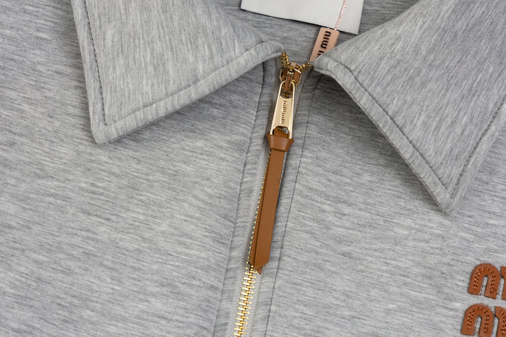 MIU Grey Space Cotton Jacket