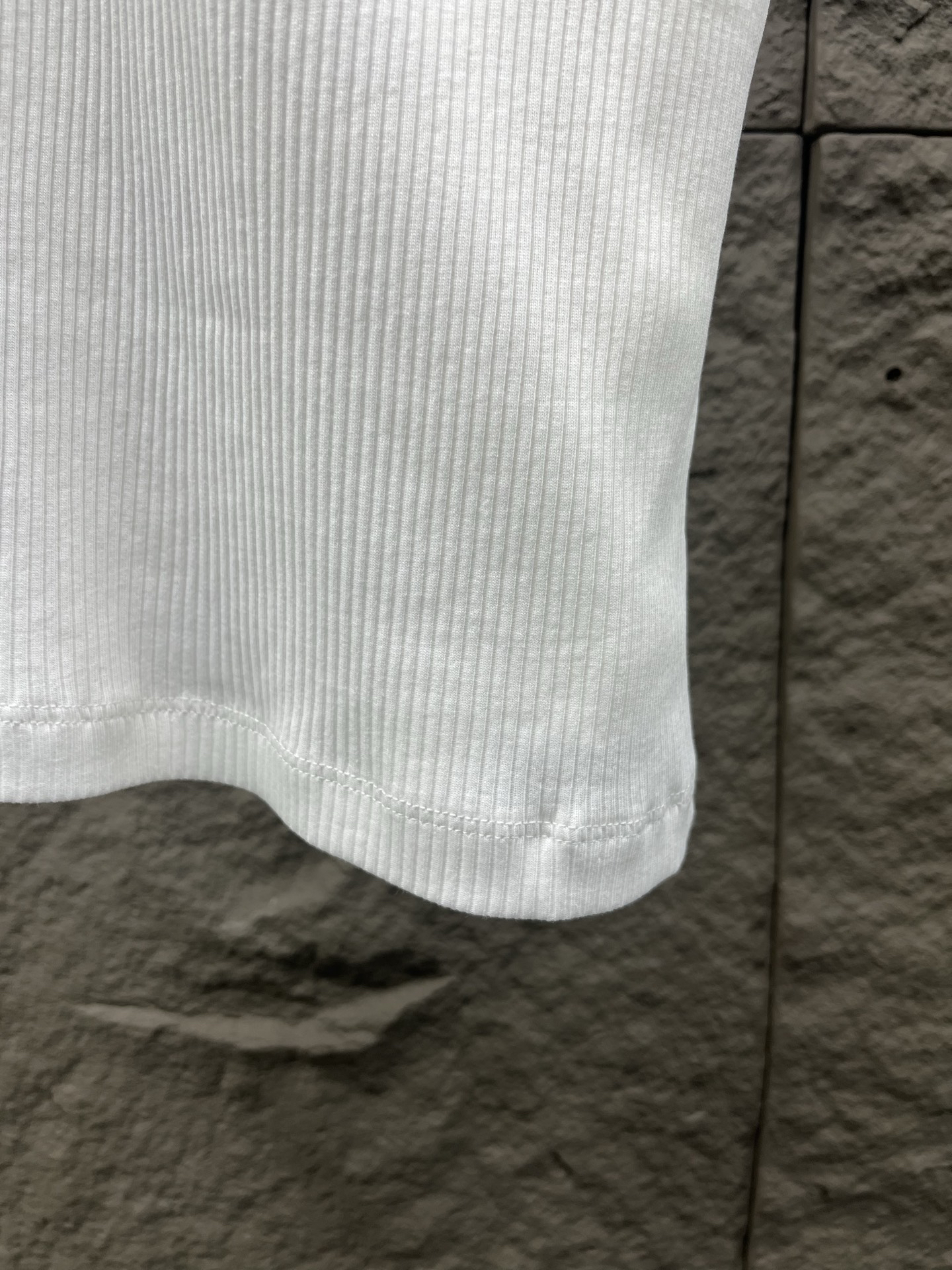 DOR monogrammed embroidered asymmetrical camisole