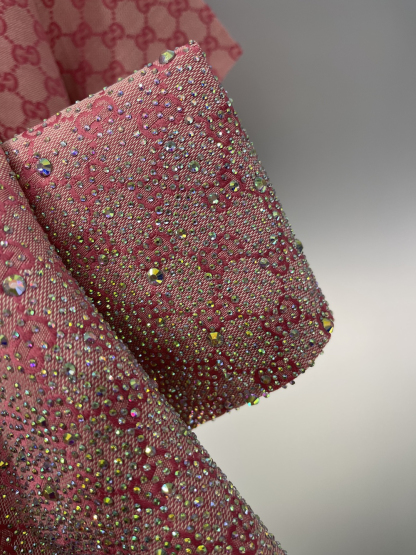 GG Skirt Gradient Full Star Hot Rhinestone