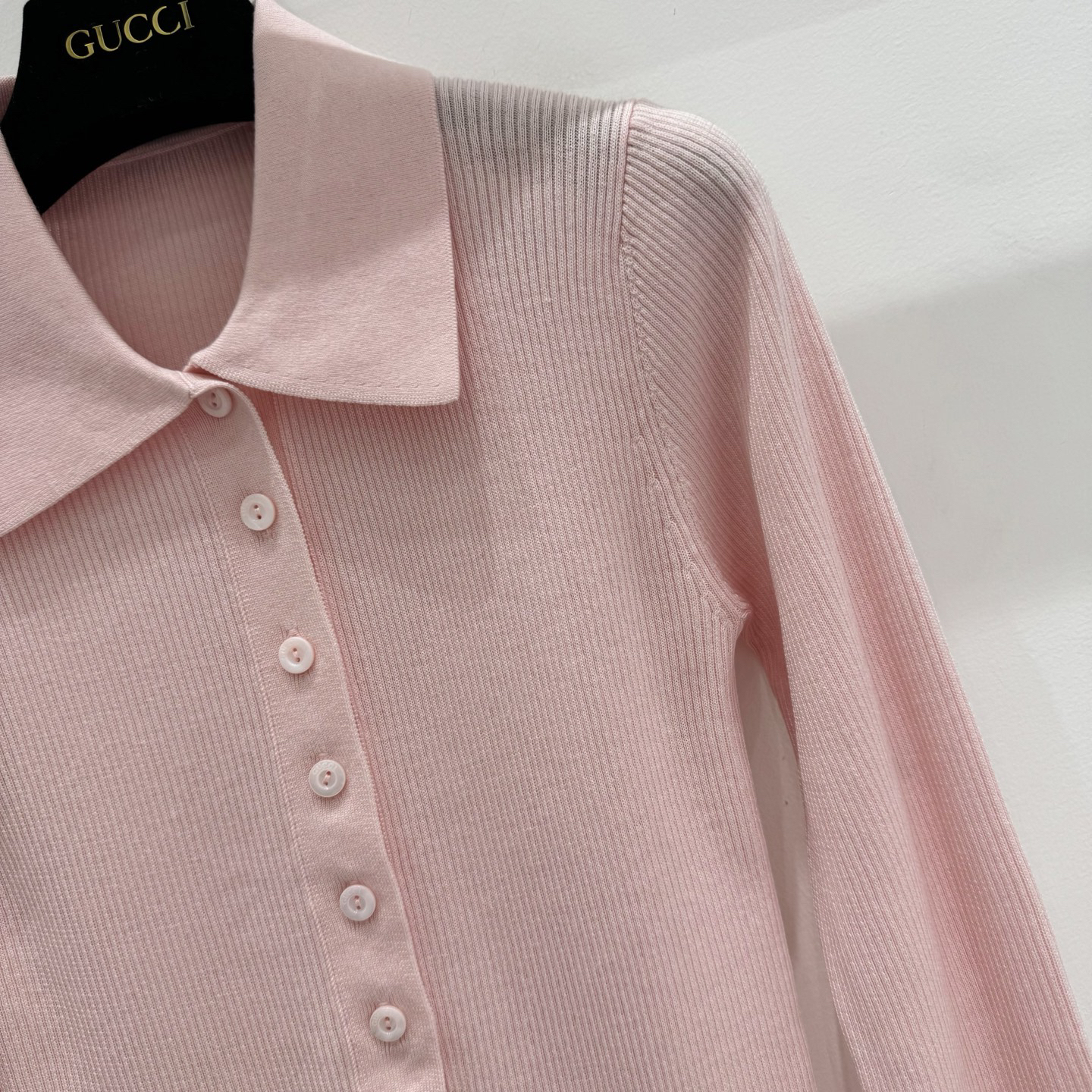 GG Pink Wrap Knit