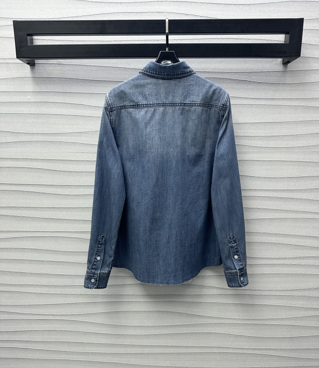 Miu thin denim shirt