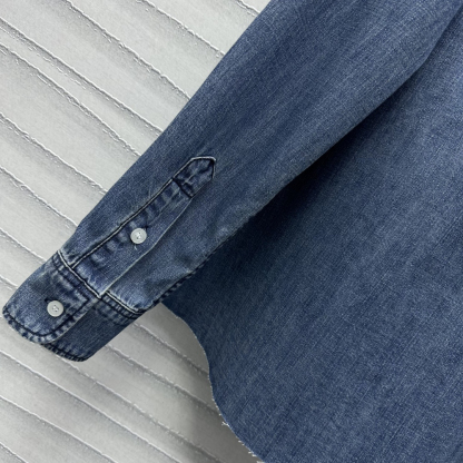 Miu thin denim shirt