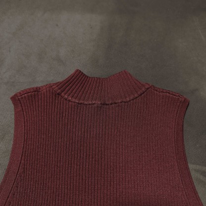 MIU Curry Knit Vest