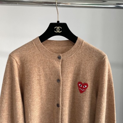 Camel Long Sleeve Cardigan