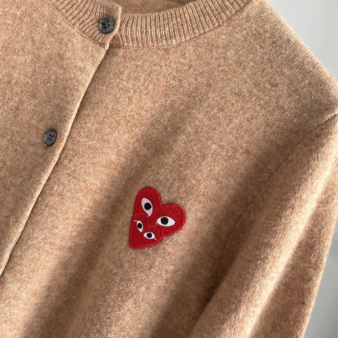 Camel Long Sleeve Cardigan