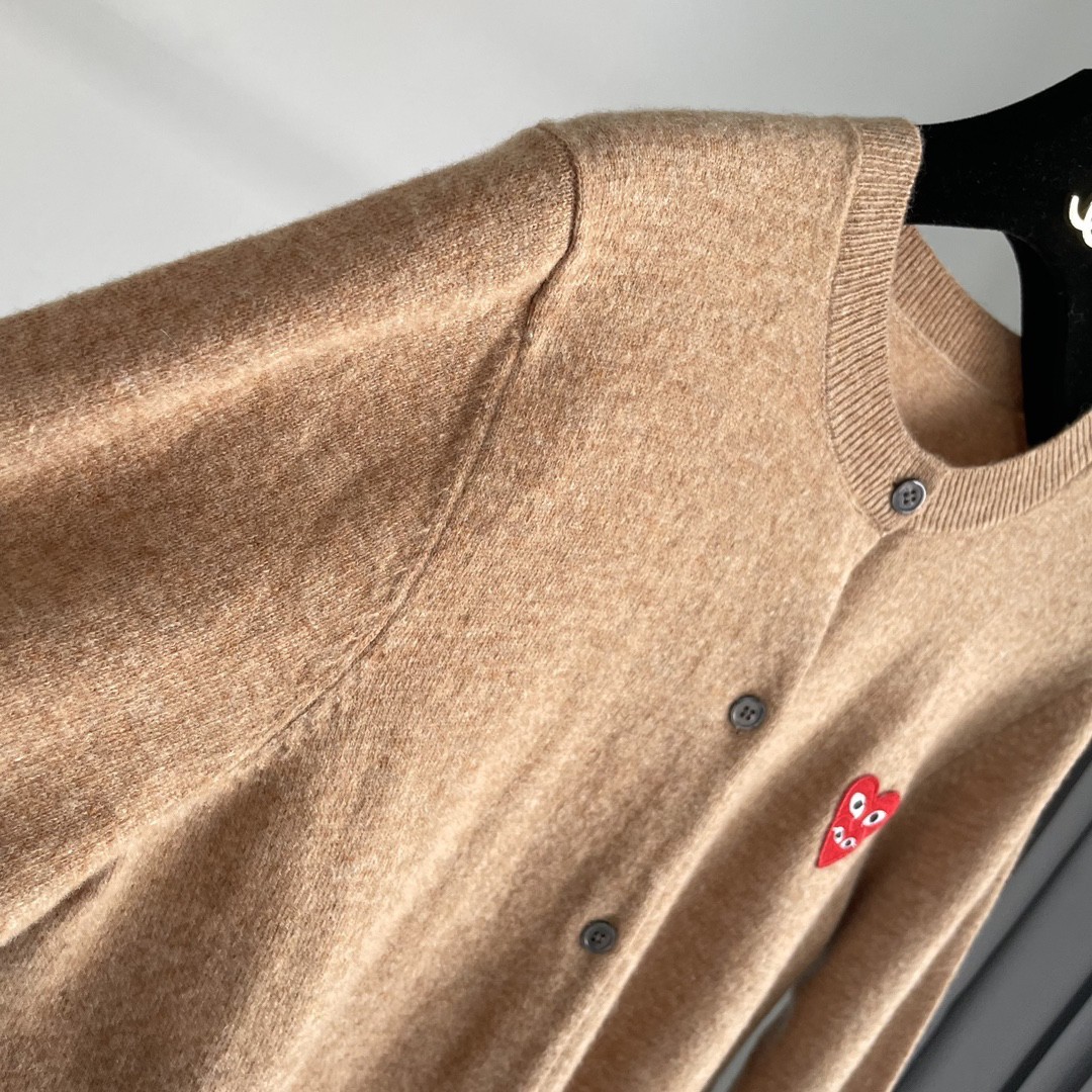 Camel Long Sleeve Cardigan