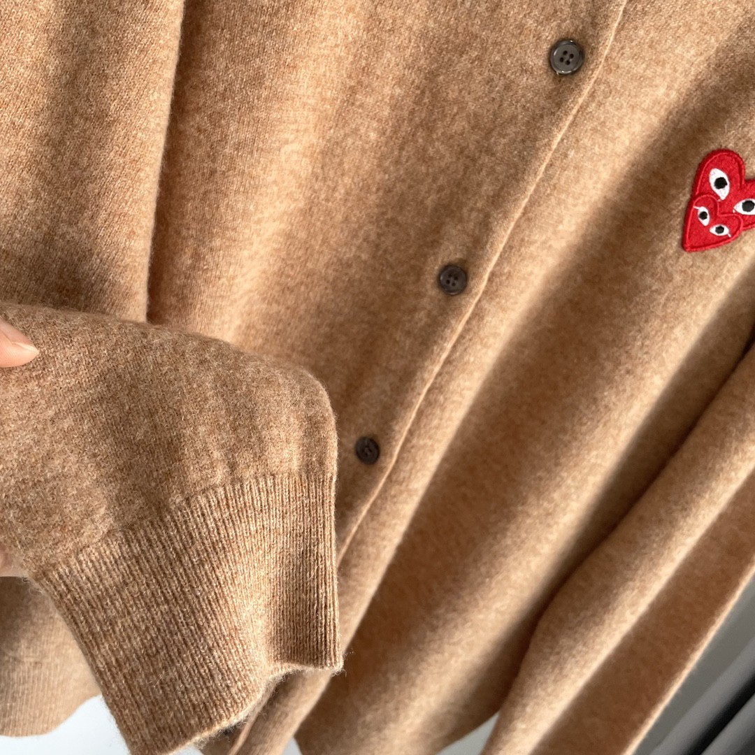 Camel Long Sleeve Cardigan