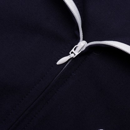 Miu Nylon Fleece Stand-Up Jacket Coat