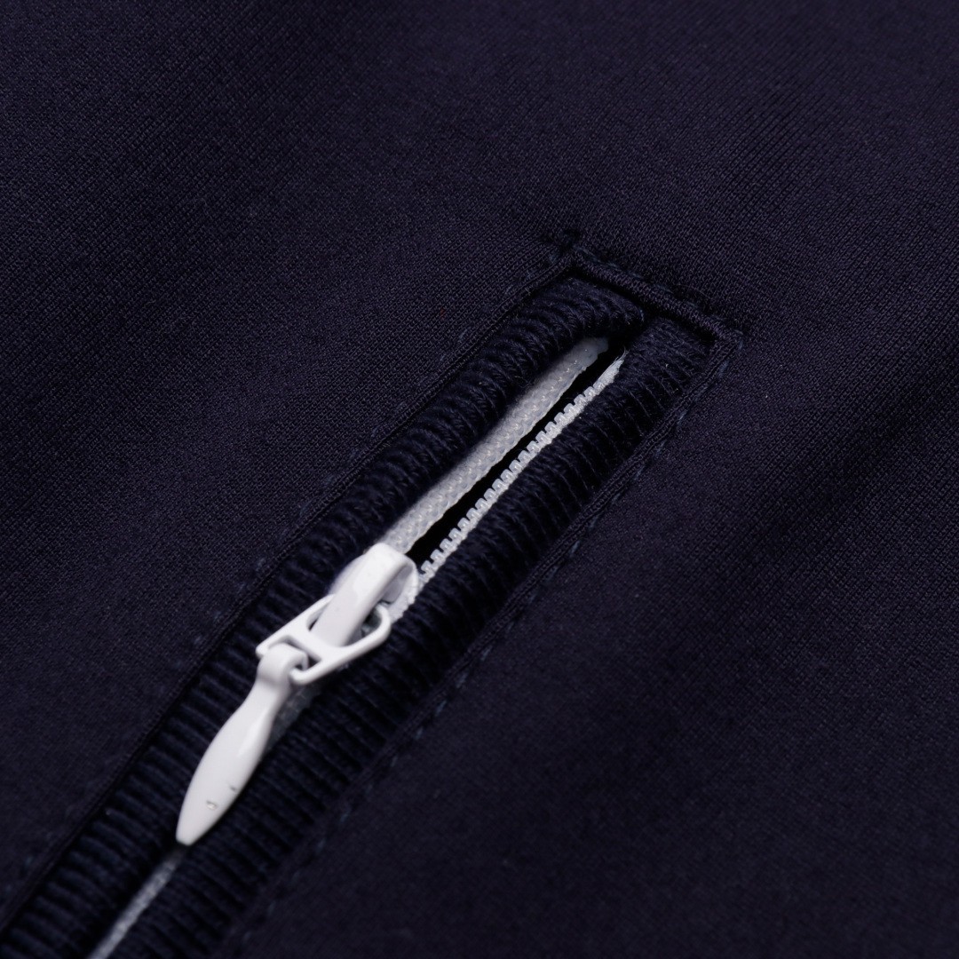 Miu Nylon Fleece Stand-Up Jacket Coat