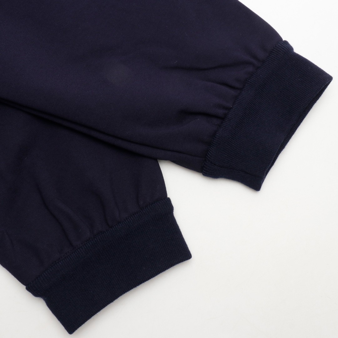 Miu Nylon Fleece Stand-Up Jacket Coat