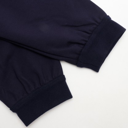 Miu Nylon Fleece Stand-Up Jacket Coat