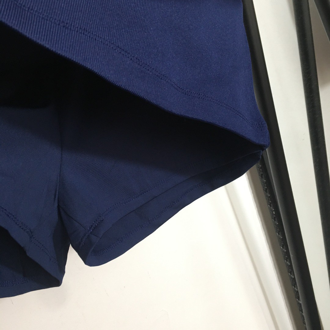 Miu Army Blue Shorts