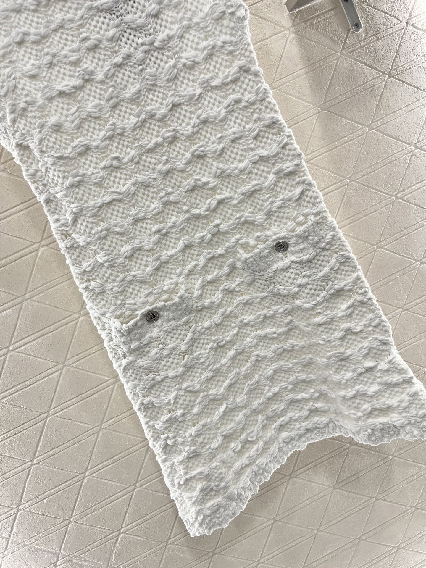 CHANE25SS Knitted Vest Dress