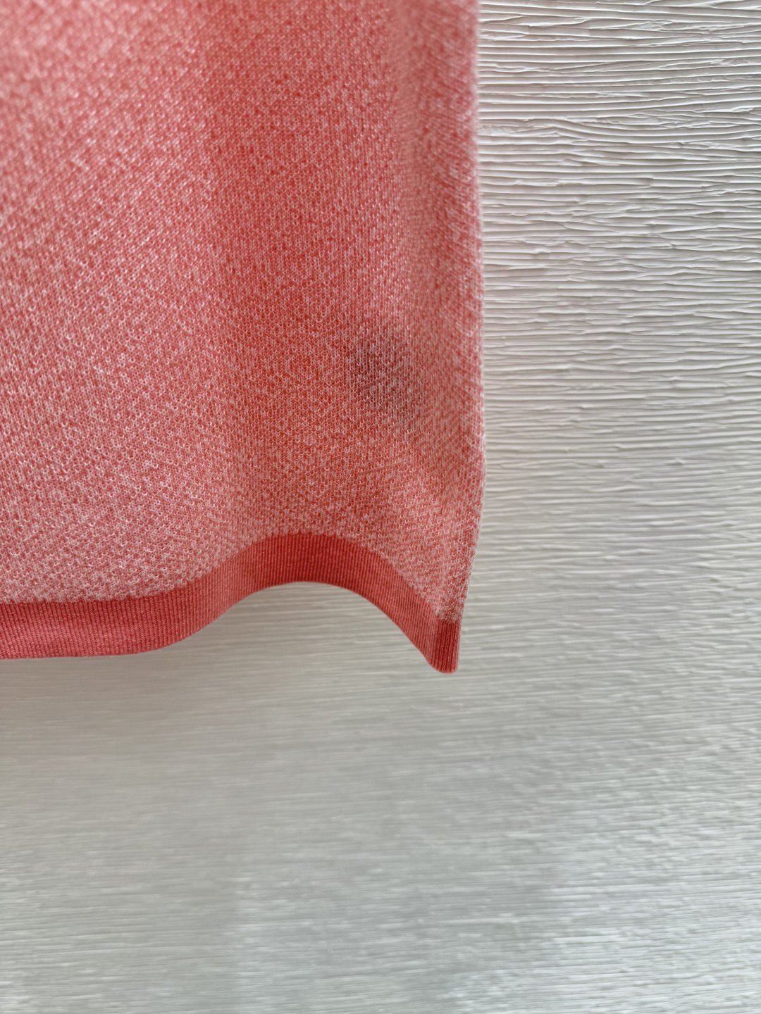 DIO25SS Crew Neck Colour Block Letter Knit Vest