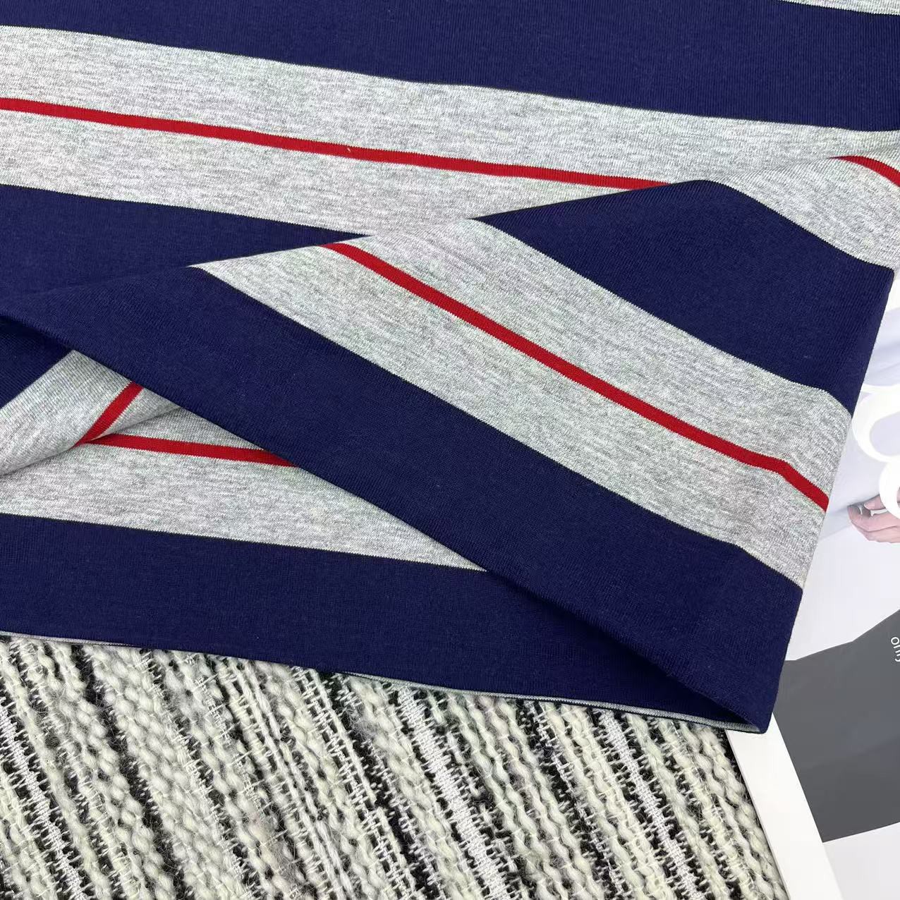 Miu Striped Sheath Top