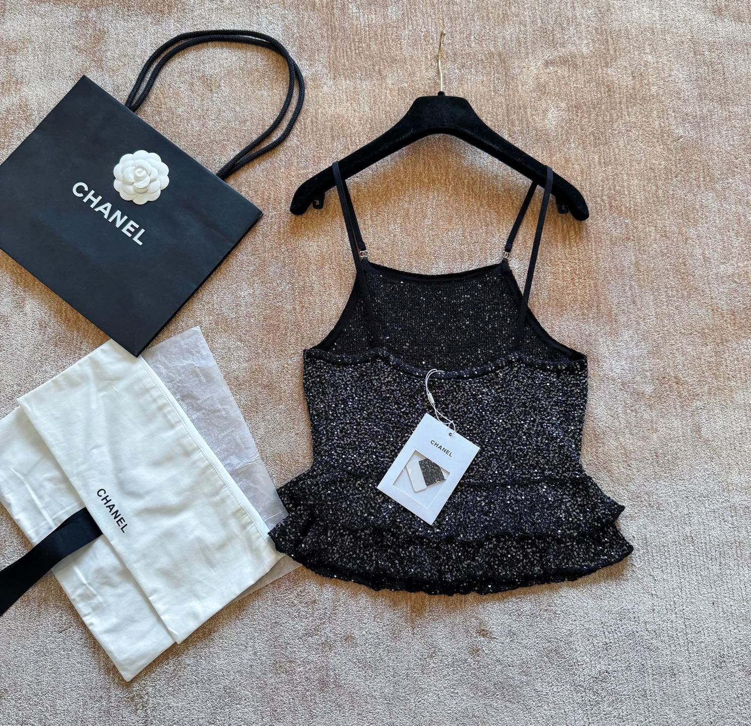 CHANE25SS Beaded Suspenders