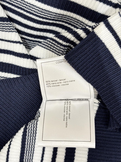 CHANE25SS round neck monogrammed logo tank top